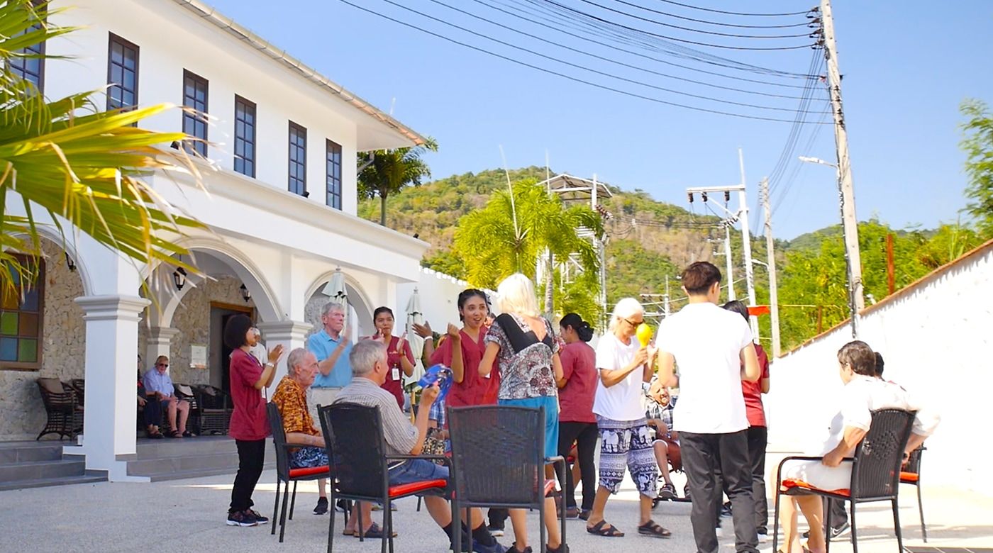Outside activities with residents